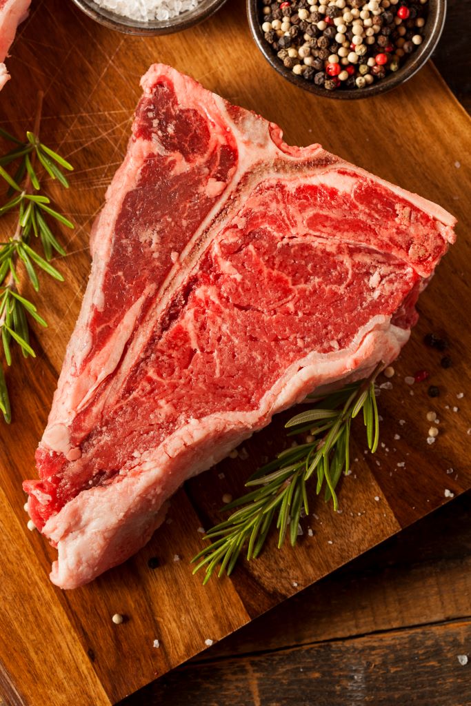Thick Raw T Bone Steak 2021 08 26 16 20 14 Utc, Queens Prime Meat Shop